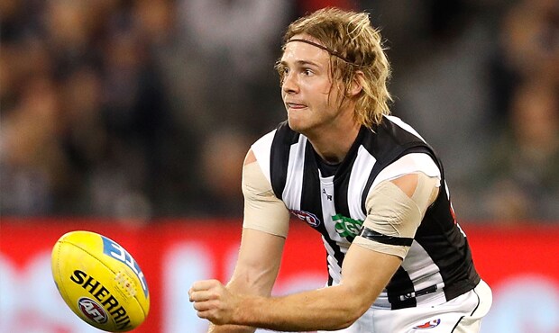 1026_SINCLAIR_620.jpg Ben Sinclair played 63 games for Collingwood, after debuting against Essendon in round 19, 2011. Image: AFL Photos. - Ben Sinclair,Jackson Ramsay,Adam Oxley
